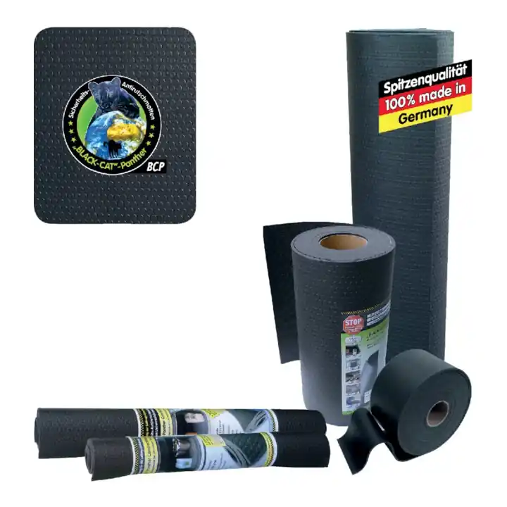 Original Tapis antidérapant de sécurité BLACK-CAT Panther -BCP- L20 cm B400 cm D4,5 mm 1