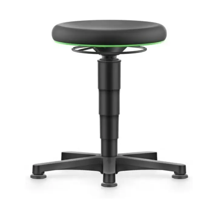Soldes bimos Tabouret pivotant mousse intégrale hauteur d'assise 450 - 650 mm avec patins