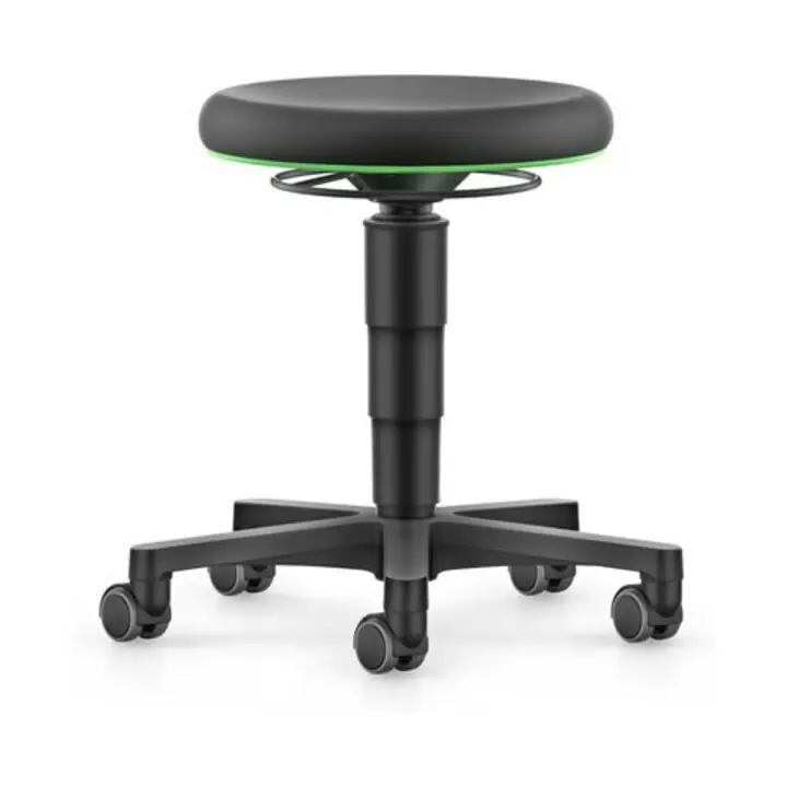 bimos Tabouret pivotant mousse intégrale hauteur d'assise 450 - 650 mm avec roulettes Offre Du Jour