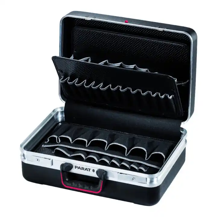 Petit Prix Valise rigide l.460xP190xH310mm double aluminium 27 l X-ABS-plastique panneau po