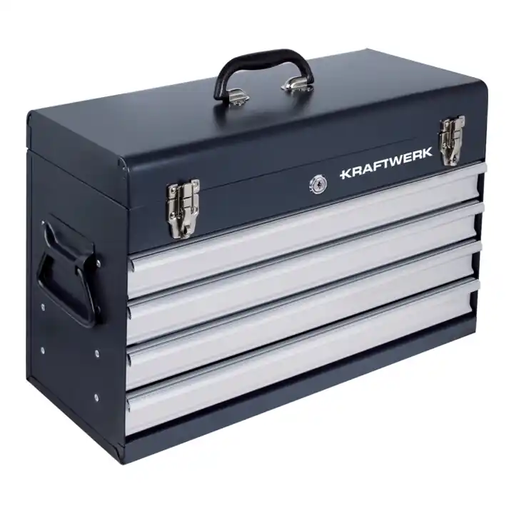 Exclusif Kraftwerk Mallette à outils avec 4 tiroirs vide, pour 206.100.000