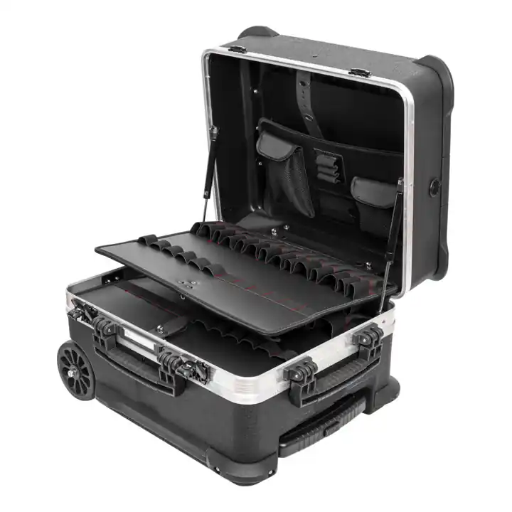 Livraison Gratuite Chariot à outils STIER Premium avec serrures TSA, vide