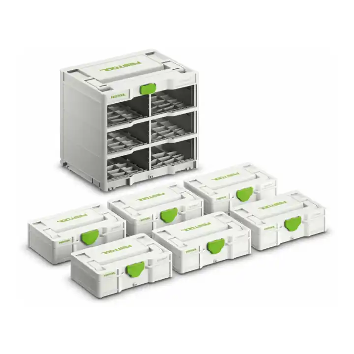 Festool Systainer³ Rack SYS3-RK/6 M 337-Set Offre Limitée