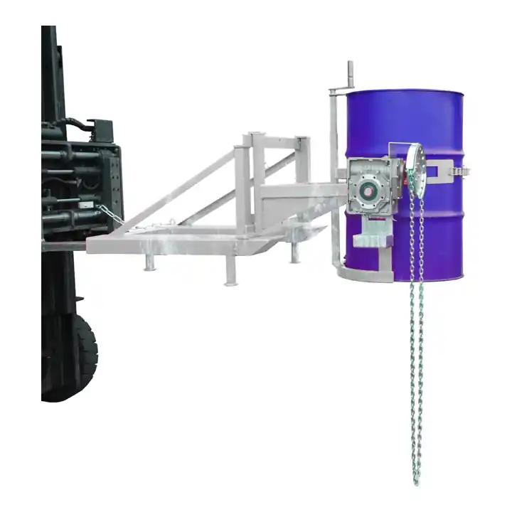 Garantie Incluse Benne basculante à tambour Bauer Südlohn FD/L-K, galvanisée à chaud