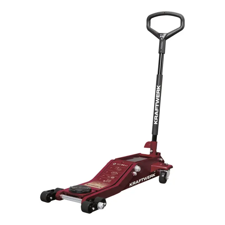Fait Main Cric de garage Kraftwerk extra plat hauteur de levage max. 510 mm 2 t