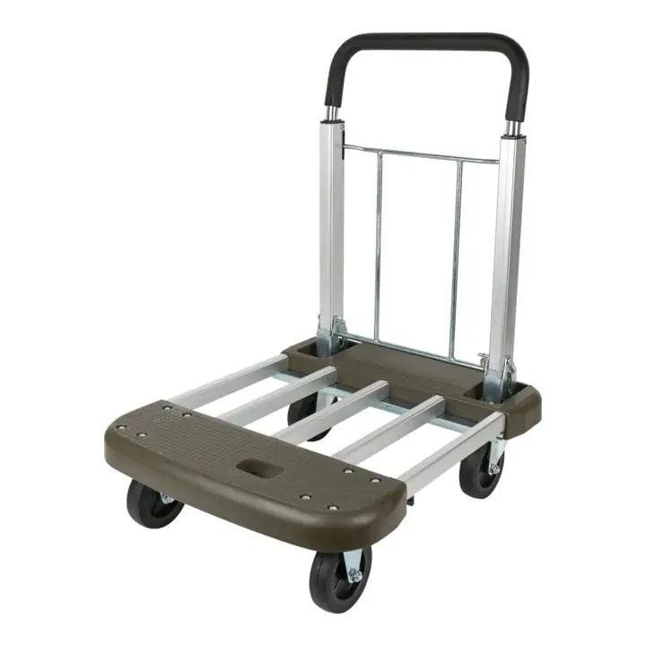 Chariot plate-forme réglable pliable STIER, capacité de charge 150 kg Bon Marché