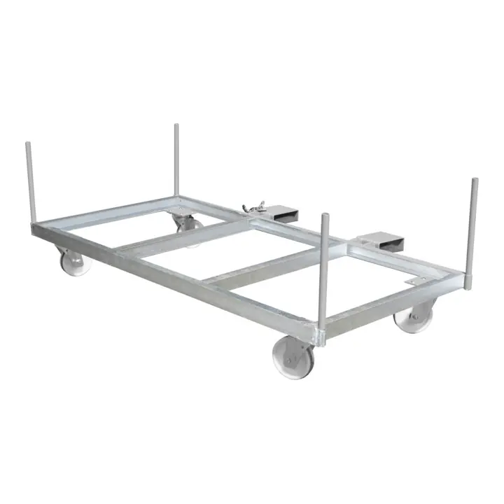 Bauer Südlohn sidecar LSW 1,3 pour marchandises longues, galvanisé à chaud Satisfait Ou Remboursé