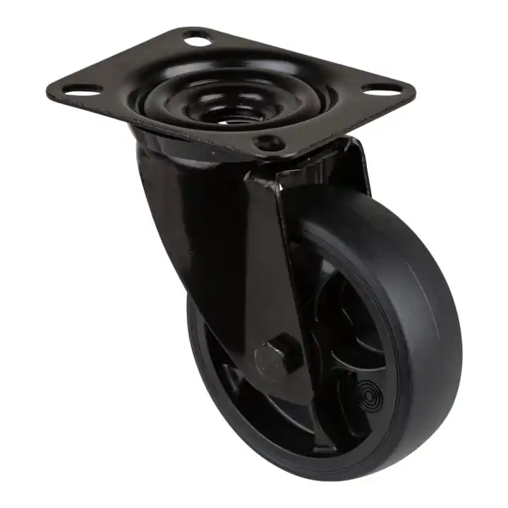 Acheter En Ligne BS Rollen Roulette pivotante L800.B44.101.06 avec plaque, Ø 100 L 32mm, 110kg