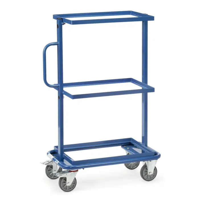 Nouvelle Collection fetra Chariot d'appoint 32900 - cadre ouvert - charge max. 200kg pneus TPE