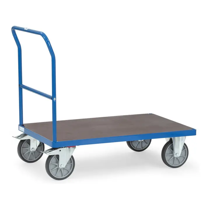 fetra Chariot à barre de poussée 2503 avec plate-forme imperméable Meilleure Qualité