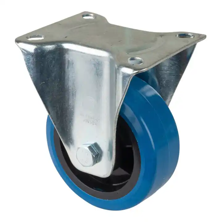Bon Marché BS Rollen Roulette fixe, diamètre 125 mm LSS410.B61 300 kg, acier galvanisé
