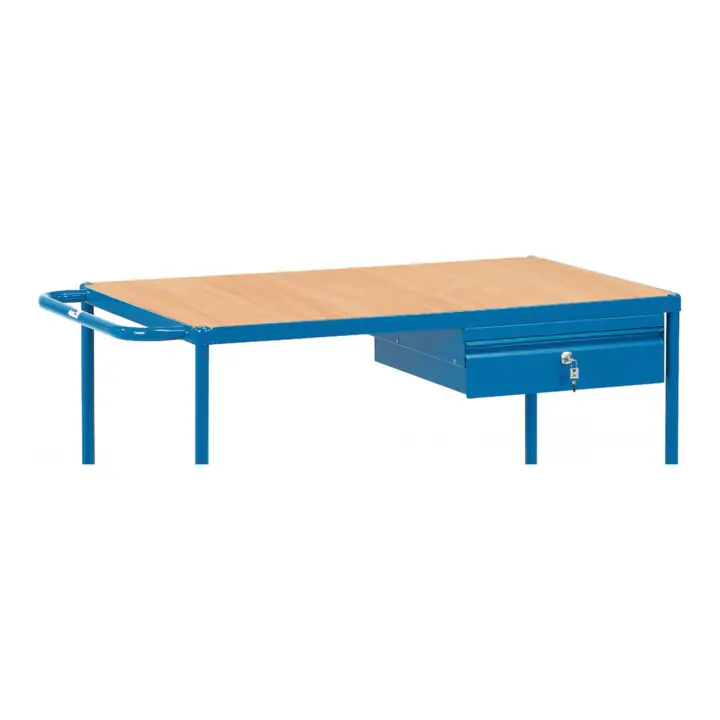 Remise fetra Tiroir en tôle d'acier (accessoire pour chariot de table) 500 et 1000kg