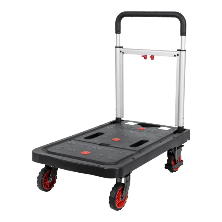 Offre Spéciale Chariot à plate-forme STIER entièrement repliable, capacité de charge 137 kg