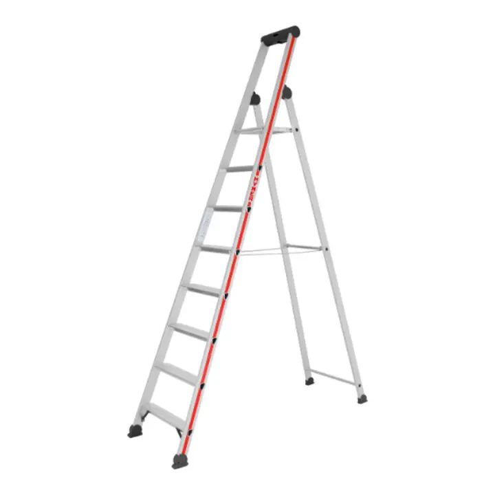 Escabeau simple avec plate-forme, 8 marches Hymer Super Prix
