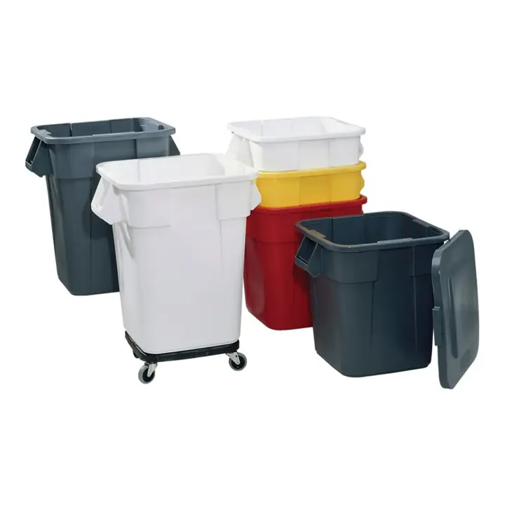 Couvercle plat adapté à conteneur polyvalent 105 l RUBBERMAID Nouvelle Collection
