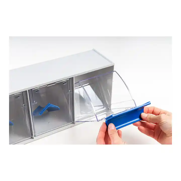 Hünersdorff MultiStore Verrou n° 3 plastique résistant aux chocs gris clair L601xP198xH238 mm Satisfait Ou Remboursé