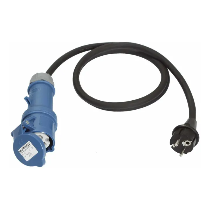 Édition Limitée Adapter câble 1,5m CEE prise femelle + prise mâle Schuko