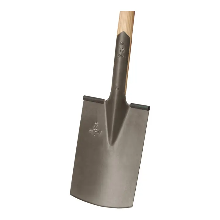 Bon Marché Bêche de chantier forme jardinier forme taille 2 285 x 185 / 180 mm avec repose-