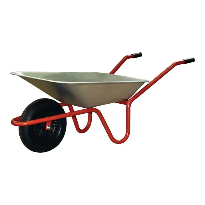 Soldes Brouette Garten 85 l.400xD100mm Roue gonflable polypropylène-Felge ac palier à r