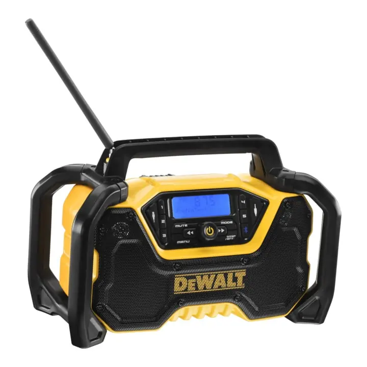 Réduction Radio compacte sur batterie et secteur DEWALT avec Bluetooth
