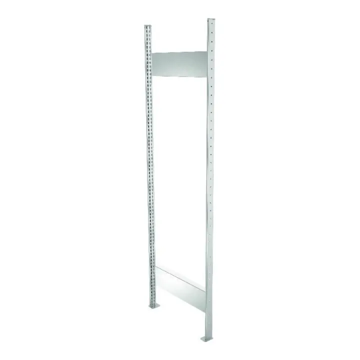 Commande En Gros META Cadre support H2000xP600mm argent, galvanisé