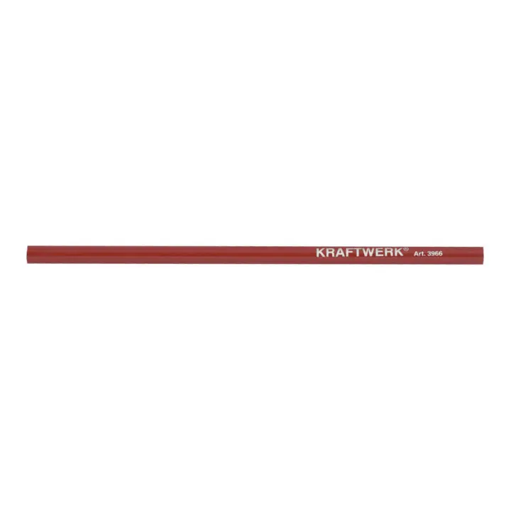 Exclusif Kraftwerk Crayon de menuisier noir 175mm