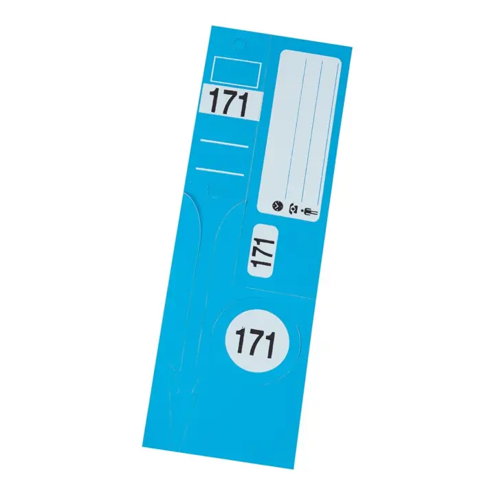 Satisfait Ou Remboursé Kit de porte-clés II Eichner numérotés 1-300, bleu