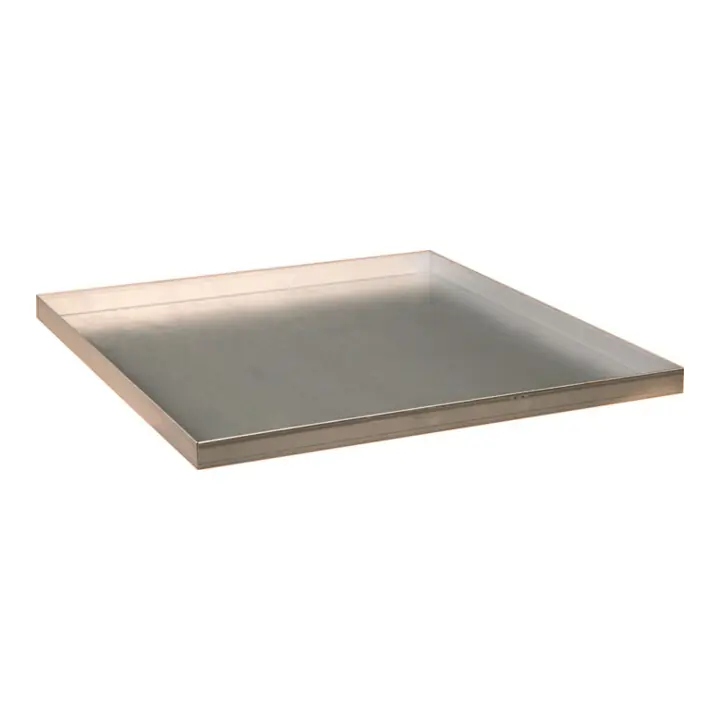 Plateau support l.500xP500mm tôle en acier argent galvanisé Promotion Saisonnière