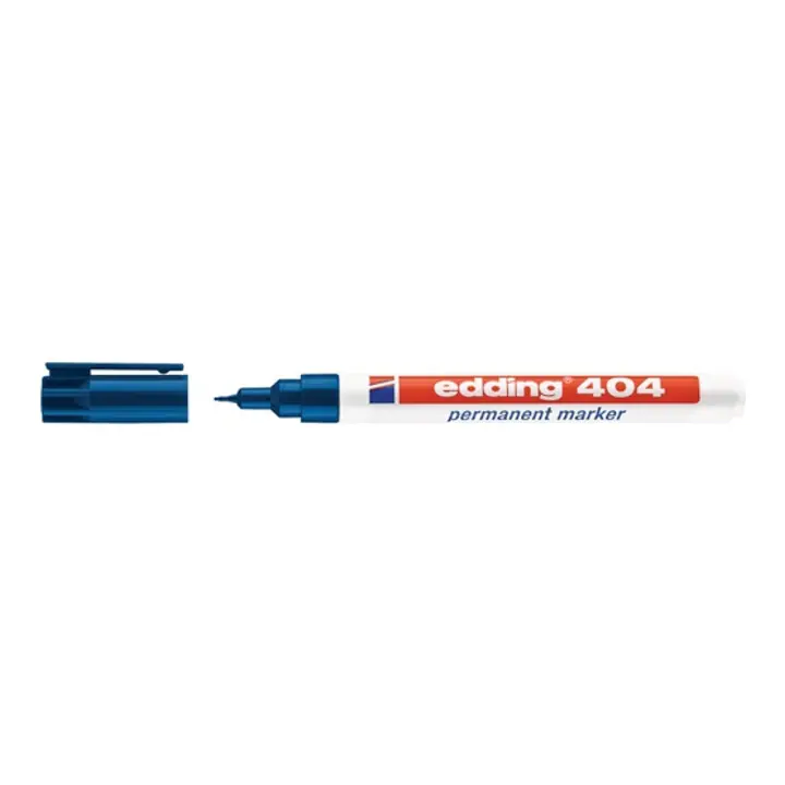Marqueur permanent 404 bleu graduation 0,75 mm pointe ronde EDDING Offre Du Jour