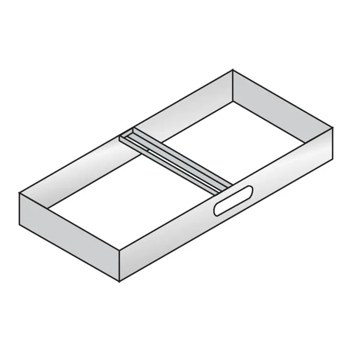 Cadre suspendu C+P pour agrafeuse DIN A4, pour classeur avec volet roulant B1000xT420mm couleur noir gris gris Top Vente
