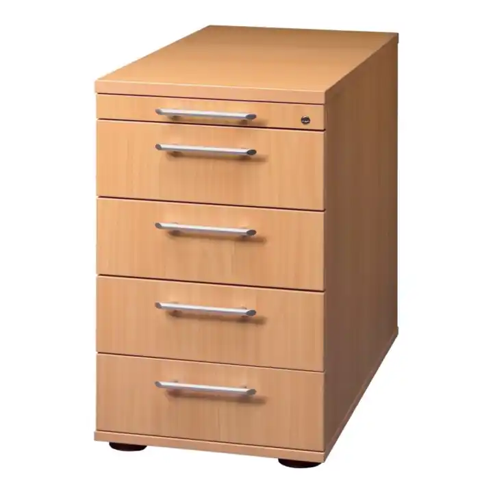 Usine Directe Standcontainer gris clair 4 tiroirs