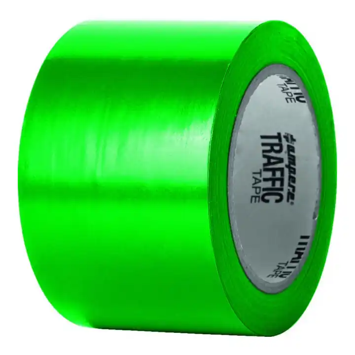 A.M.P.E.R.E. Ruban de signalisation standard 0,15 mm épais 75 mm x 33 m vert Soldes