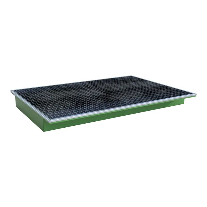 Solde Bauer Südlohn Bac suspendu avec insert PE EHW 1800 PE, laqué, vert réséda