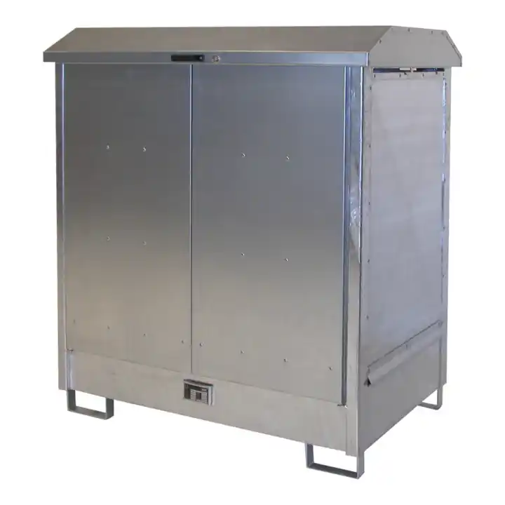 Original Dépôt de matières dangereuses Bauer Südlohn GD-N 2, galvanisé