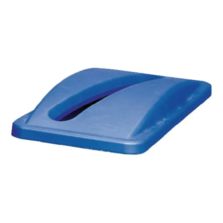 Affaire À Saisir Couvercle polyéthylène bleu l.290xP520mm poubelles de tri 60 l p. le papier RUBB