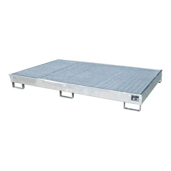 Bauer Südlohn Plateau avec insert PE RW-GR 2200-1 PE, galvanisé à chaud Haute Qualité