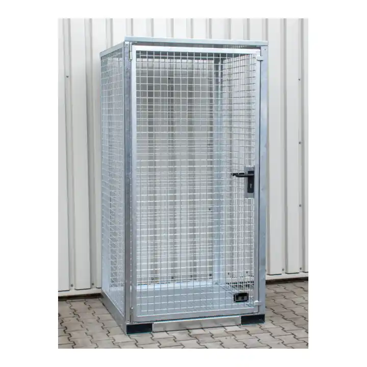 Garantie Incluse Box pour bouteilles de gaz GFC-E/T M0, galvanisé à chaud Bauer Südlohn