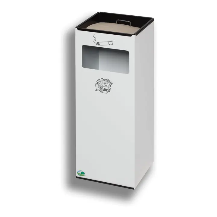 Cendrier mural WH 66, blanc Var Premium