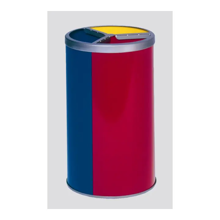 Petit Prix Station de tri, 3 éléments, jaune, bleu, rouge /Sans auvent Var