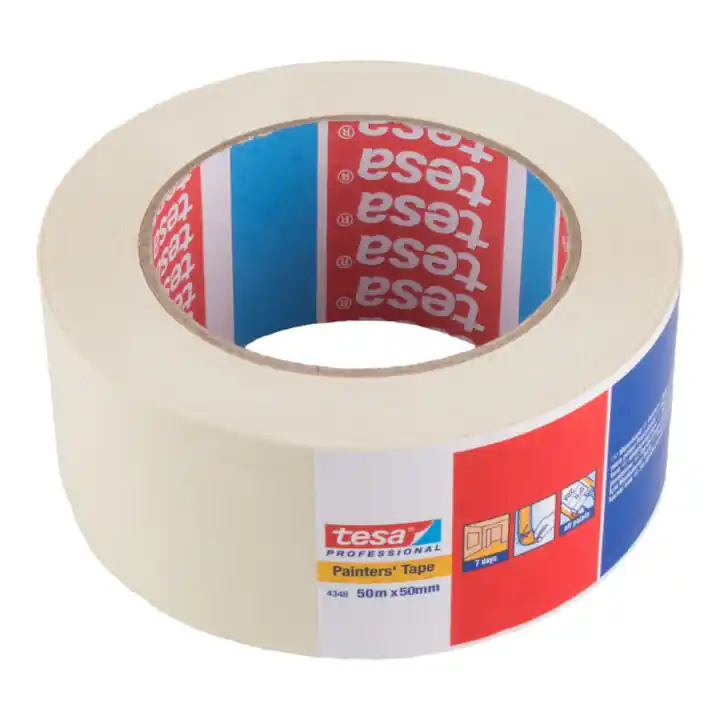 tesa Ruban adhésif beige clair Tesakrepp 4348 50m x 50mm Offre Spéciale