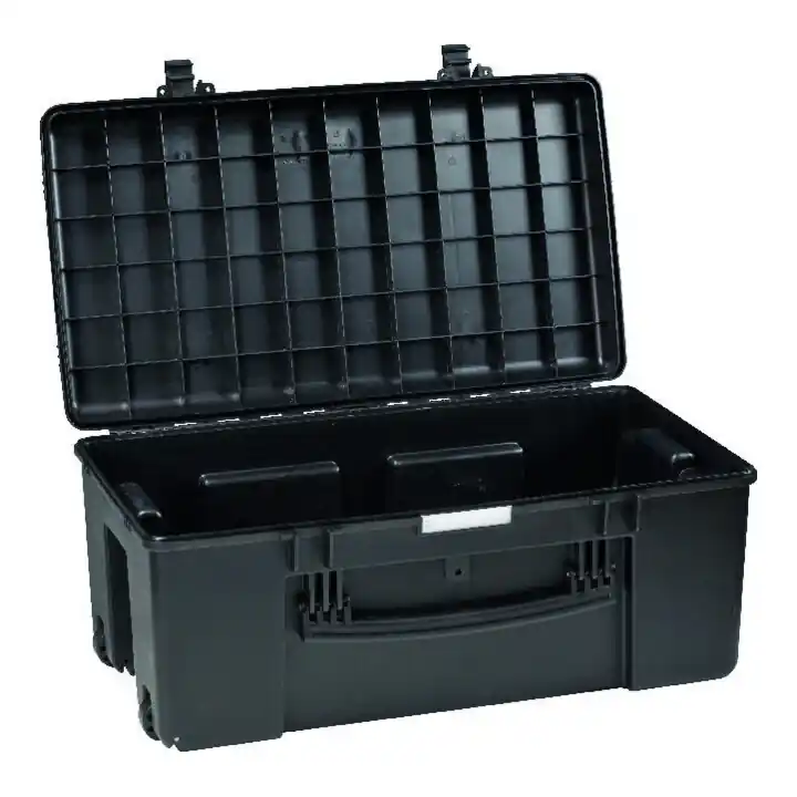 GT LINE Coffre à outils en polypropylène avec roulettes, Type : 807 Bon Marché