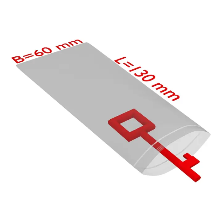 TransPak Sachets à fermeture pression 60x130mm, 50my, VE2000 Affaire À Saisir