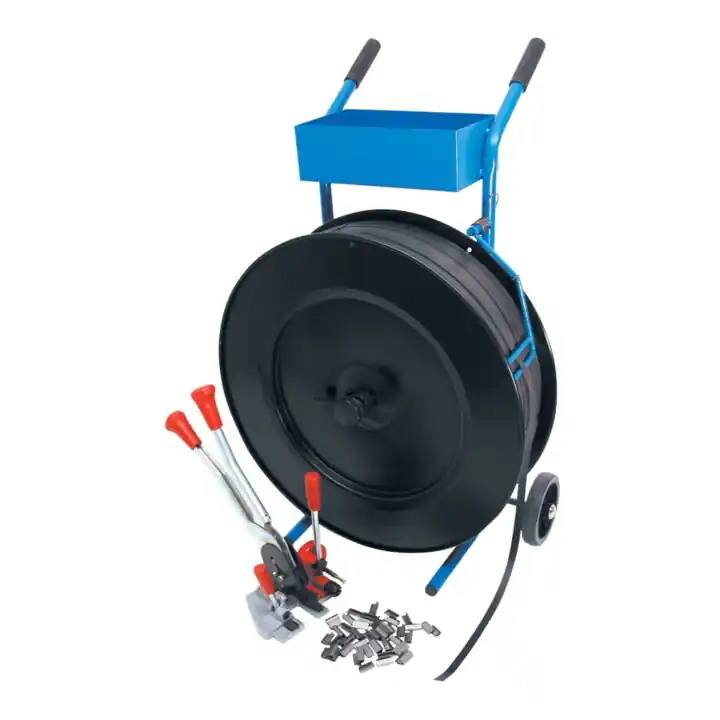 Livraison Mondiale PP-Set de cerclage complet 4 pièces 16 mm