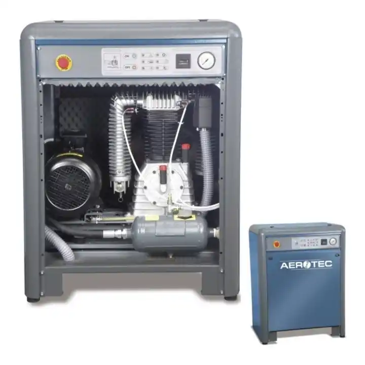 Gros Lot Aerotec Silent Basis PRO B-AK30-15 Compresseur à courroies trapézoïdales - 5,5 KW- avec