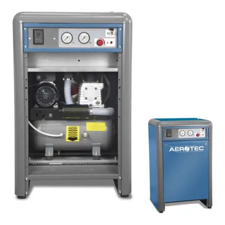 Quantité Limitée Aerotec Silent Basis PRO B-AK25-15 Compresseur à courroie trapézoïdale – 3 KW – 15 bar
