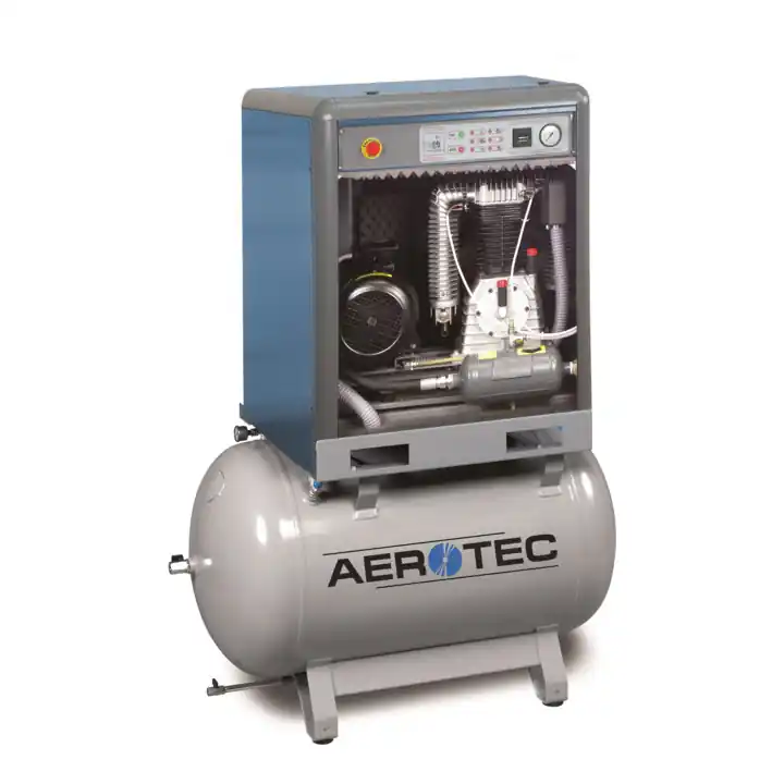 Solde Compresseur à piston silencieux Aerotec PRO K-AK30-10 – 270 – 5,5 KW – 10 bar
