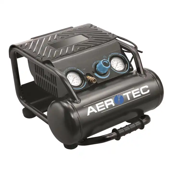 Paiement Sécurisé Compresseur de montage Aerotec Compresseur portable Air comprimé Sans huile 10 bar