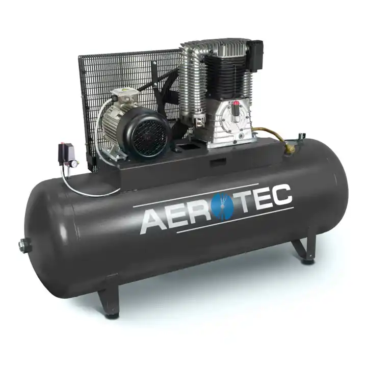 Aerotec 1100-500 PRO AK5 Compresseur d'air à piston horizontal 400 Volt Affaire À Saisir