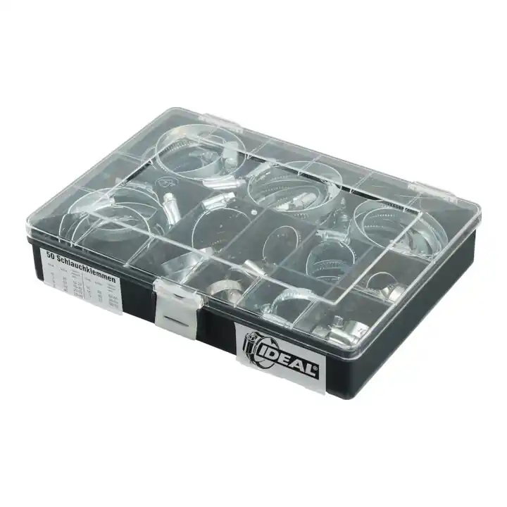 Commander Maintenant IDEAL Schlemper Set de colliers de serrage W5 12 mm assortis