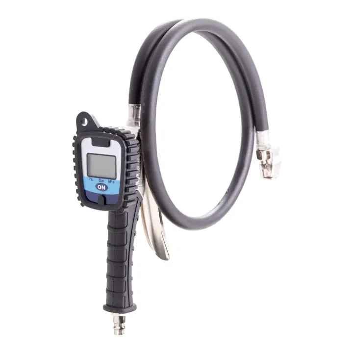 Aerotec Druckluft Reifenfüller Luftdruckprüfer LCD PRO PSI 30 cm Schlauch ungeeicht Jusqu’à Épuisement Des Stocks
